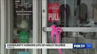 Fishers community honors the life of Hailey Buzbee