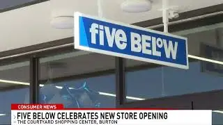 Five Below opens new store in Burton