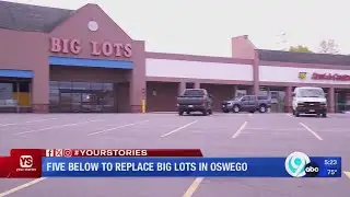 Five Below to replace Big Lots in Oswego