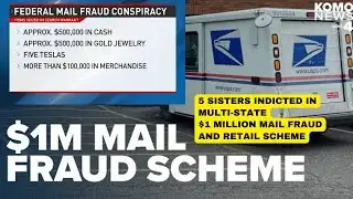 Five Sisters Arrested for $1 Million Mail & Return Fraud Scandal#news #scam #returns #trendingvideo