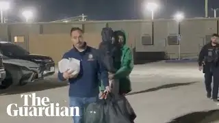 Five-year-old Liam Ramos and his father released from Texas detention centre