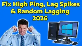 FIX High Ping, Lag Spikes & Random Lagging in Windows 11/10 (2026 NEW)