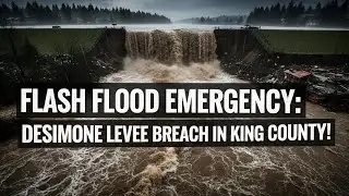 Flash Flood Emergency: Desimone Levee Breach in King County!