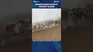 FLASH FLOOD IN DONGGALA, HOUSES Swept Away by Strong Currents#Shorts