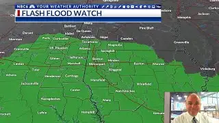 Flash Flood Watch continues with rain finally ending Wednesday