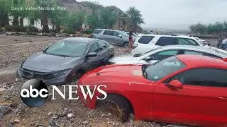 Flash floods hit Death Valley