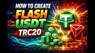 Flash USDT TRC20 : Easy Passive Income | How Flash USDT Create Tutorial