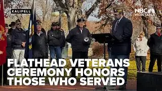 Flathead Veterans Memorial ceremony honors those who’ve served