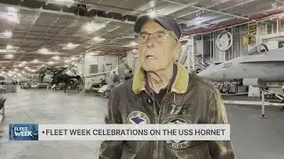 Fleet Week Celebrations on the USS Hornet