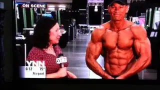 Flexing for YNN News