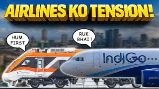 Flights Losing, Trains Winning: Vande Bharat Effect !