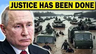 FLOOD RUN! Hundreds Russian Tanks Stuck Near River as Surprise Attacks SHUTS DOWN Main Link