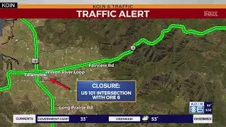 Flooding, landslides force road closures across Oregon