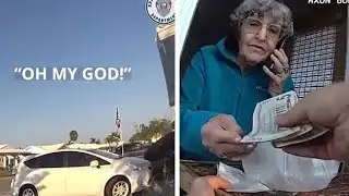 Florida Cop Delivers Pizza After Gator Blocks Driveway!