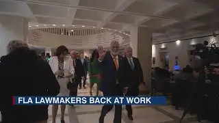 Florida Lawmakers back at work