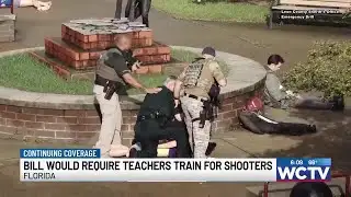 Florida lawmakers consider requiring active shooter training for new teachers