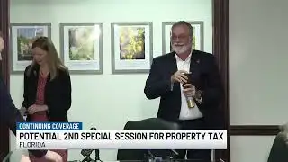 Florida lawmakers consider special session for property tax constitutional amendment