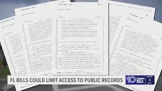 Florida lawmakers propose bills to limit access to public records
