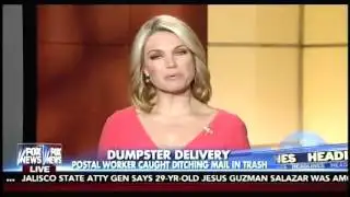 Florida Mail Carrier Caught on Video Throwing Mail Into a Dumpster