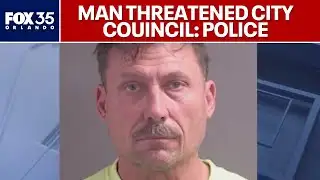Florida man arrested for allegedly threatening to kill city council members