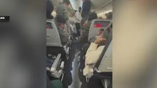 Florida man opens up about pipe bursting inside plane on flight home