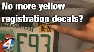 Florida official recommends modernizing system, ending need for yellow registration decals