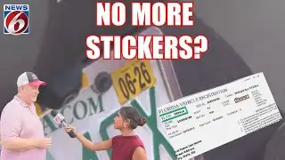 Florida official recommends taking exit ramp from yellow registration decals