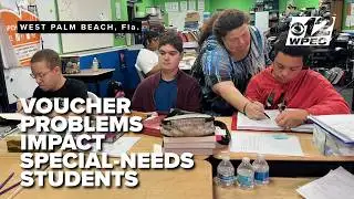 Florida parents from special needs school run into problems with vouchers