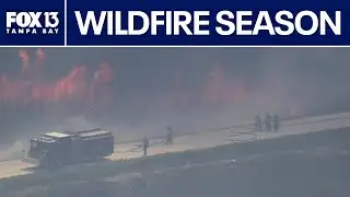 Florida’s wildfire fire season heats up