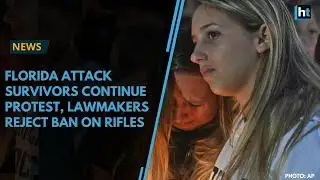 Florida school shooting survivors continue protest while lawmakers reject ban on rifles