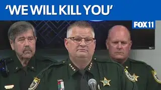 Florida Sheriff warns violent protesters "We will kill you." | FOX 11 LA