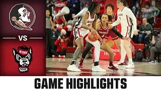 Florida State vs. NC State Game Highlights | 2023-24 ACC Women’s Basketball