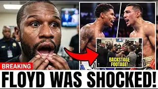 "FLOYD WAS SPEECHLESS!" Mayweather