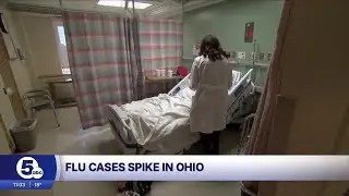 Flu cases spike in Ohio