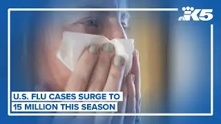 Flu cases surge and continue to rise