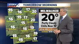 Flurries overnight, no accumulation