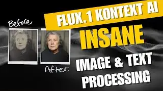 FLUX.1 Kontext AI: Insane Image & Text Processing (Better Than GPT-4o?!)