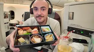 Flying in Japan Air Lines Business Class