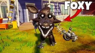 FNAF Ignited Foxy in Hello Neighbor!
