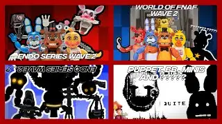 FNaF JAZWARES WAVE 2 AND 3 NEWS! 