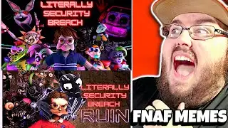 [FNAF/SFM] Literally Security Breach & Literally Security Breach: Ruin #FNAF REACTION!!!