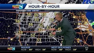 Fog possible, then drier skies and warmer days