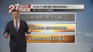 Fog works to lift as weak cold front moves in