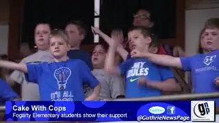 Fogarty Elementary honors officers with Cake With Cops