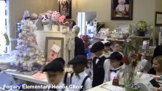 Fogarty Honor Choir Caroling in Edmond