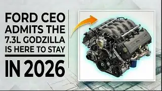 Ford CEO Admits the 7.3L Godzilla Is Here to Stay in 2026