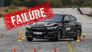 Ford Mustang Mach-E fails the Moose Test