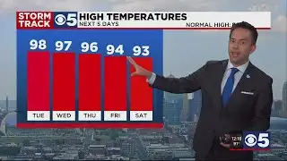 FORECAST: Another heat wave grips our area