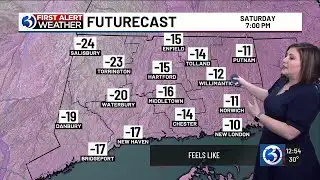 FORECAST: Arctic air & wind returns this weekend prompting First Alert Weather Days