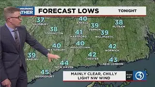 Forecast: Chilly tonight, then a warming gets underway...